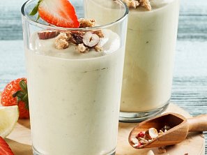 Banánovo – avokádové smoothie