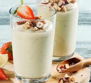 Banánovo – avokádové smoothie