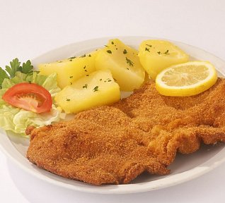 Pravý vídeňský řízek podle šéfkuchaře Sapíka Pravý vídeňský řízek podle šéfkuchaře Sapíka