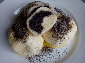 Makové knedlíky - kynuté