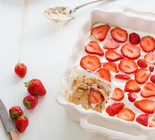 Jahodové tiramisu II.