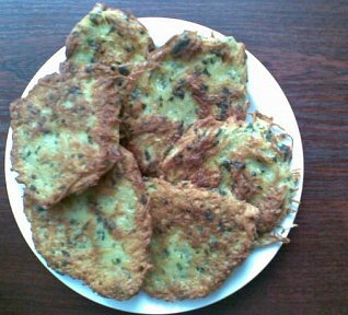 Kopřivové bramboráčky