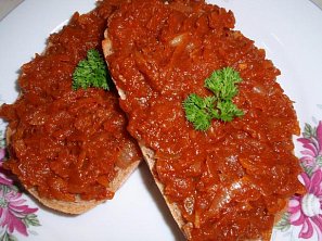 Bezmasá dýňová směs nejen na topinky Bezmasá dýňová směs nejen na topinky