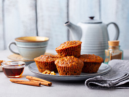 Ořechové muffiny