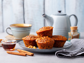 Ořechové muffiny