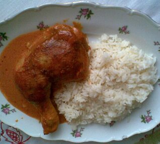 Šťavnaté kari kuře