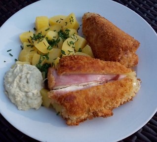 Smažené plněné papriky