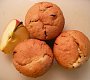 Jablečné muffiny s tvarohem