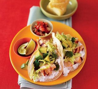 Soft tacos s grilovaným kuřetem