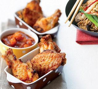 Paličky s tex mex omáčkou