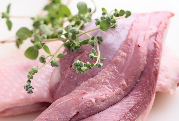 Husí prsa s nádivkou