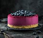 Nepečený borůvkový cheesecake