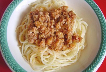 Boloňské špagety po anglicku