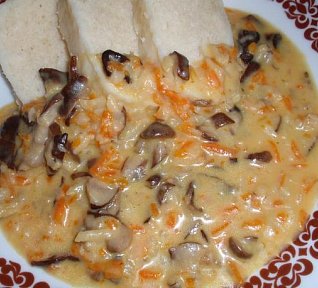 Václavky (bedly) s kořenovou zeleninou - omáčka