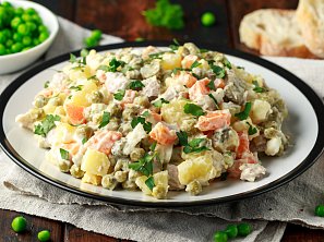 Vánoční bramborový salát