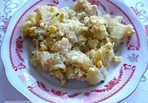 Brambory s kysaným mlékem Brambory s kysaným mlékem