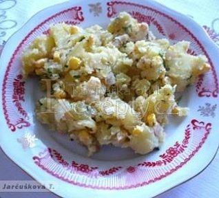 Brambory s kysaným mlékem Brambory s kysaným mlékem