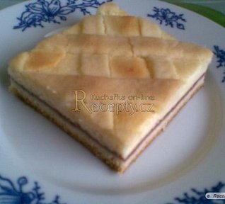 Mřížkový koláč s tvarohem