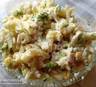 Sojčí těstovinový salát