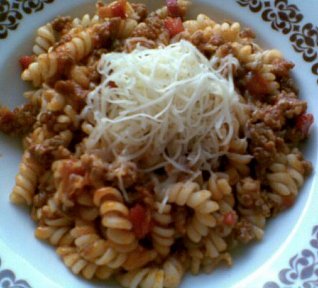 Mleté maso k těstovinám