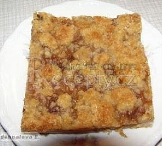 Linecký koláč s jablky a drobenkou