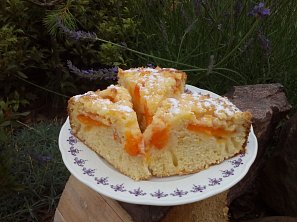 Meruňkový koláč z remosky