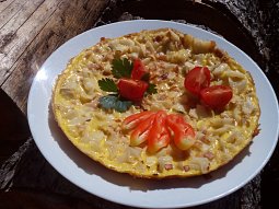 Šunko - flíčková omeleta