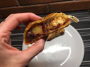 Slaný veganský štrůdl Slaný veganský štrůdl