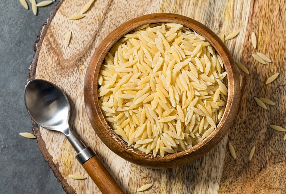 Citronové orzo se špenátem
