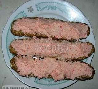 Krabí pomazánka od Camm