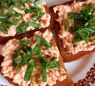 Olomoucký "tatarák" - pomazánka