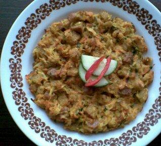 Chlebovo-zeleninová mňamka