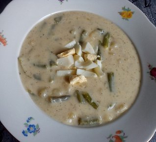 Jednoduchá fazolková polévka