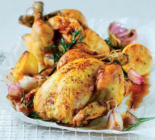 Pečené kuře dle časopisu F.O.O.D.