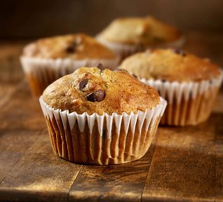 Snadné muffiny s čokoládou