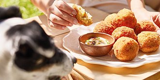 Arancini - risottové koule s ricottou II.