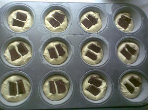 Čokoládové muffinky Čokoládové muffinky