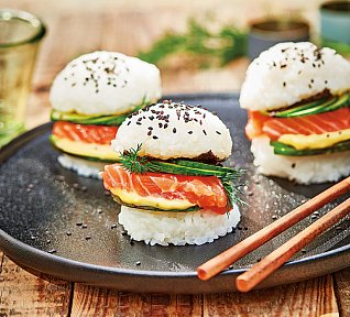 Sushi burger Sushi burger