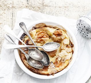 Meruňkové clafoutis