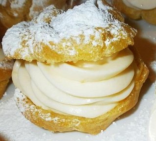 Odpalované větrníčky s vanilkovou nápní