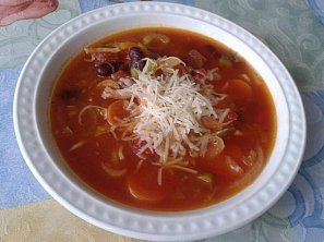Minestrone polévka