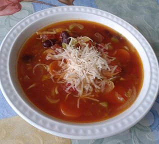 Minestrone polévka