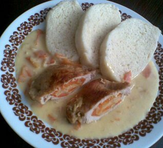 Kapsy se zeleninou ala svíčková