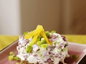 Křenová pomazánka s uzeným masem