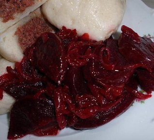 Cibulová červená řepa - sladkokyselá příloha