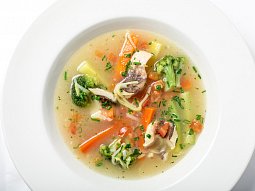 Jednoduchá rybí polévka