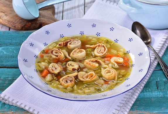 Celestýnské nudle do polévky