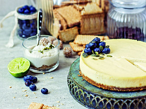 Vanilkový cheesecake Vanilkový cheesecake