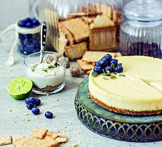 Vanilkový cheesecake