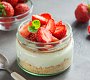 Jahodový cheesecake do skleničky